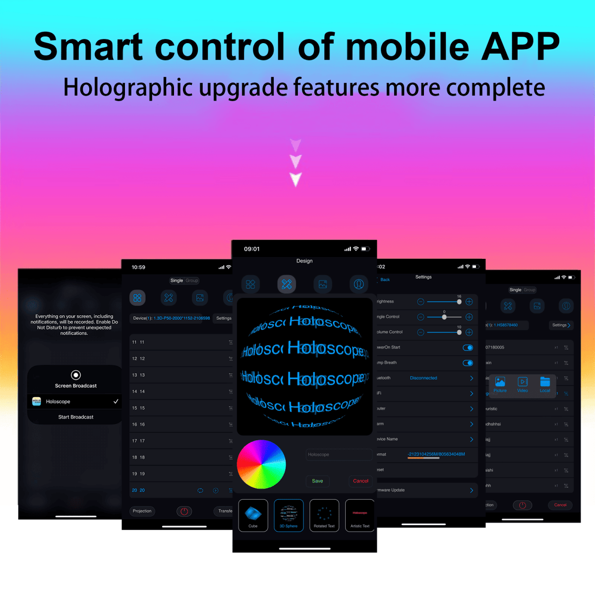 NoScope HoloFan™ – Display Olografico 3D Personalizzabile - NoScope